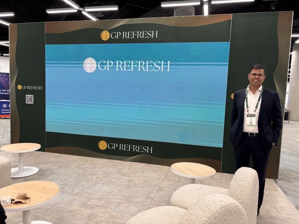 The GP Refresh presentation area at ICC Sydney.